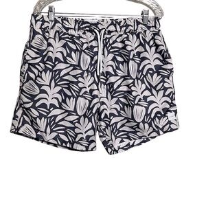 Allfenix NWOT Melbourne Australia Blue White Swim Shorts
